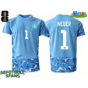 Tyskland Manuel Neuer #1 Målvakt Bortatröja VM 2026 Kortärmad